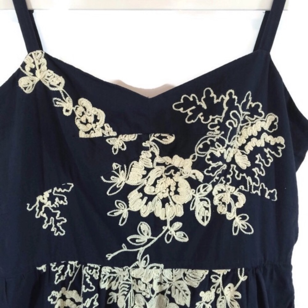 J. Crew sundress size 6 navy.